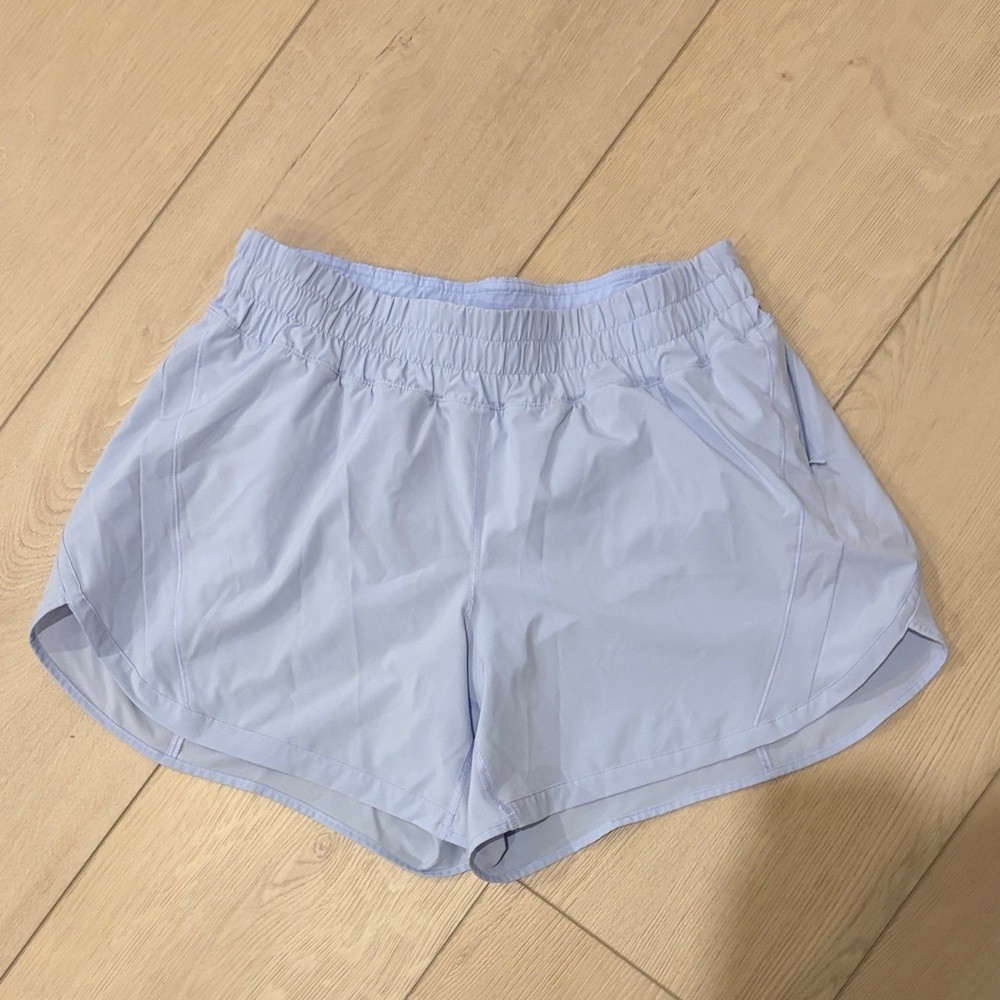 Light Blue Women's Athletic Shorts